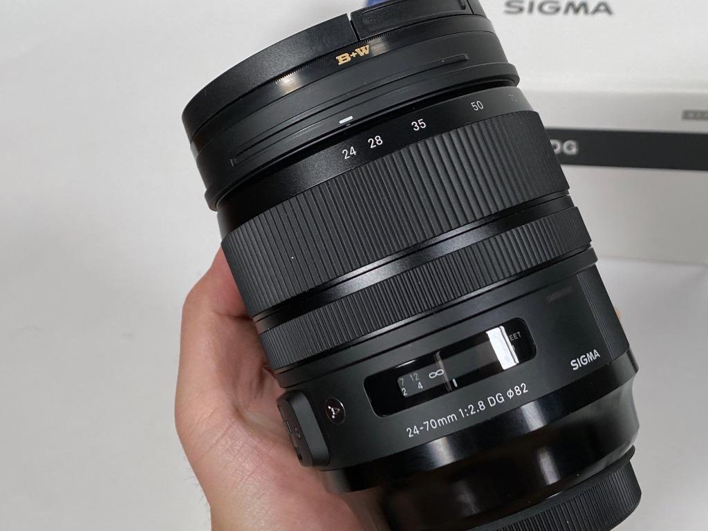 Sigma 24-70mm F2.8 DG OS HSM Art for Canon, 攝影器材, 鏡頭及裝備