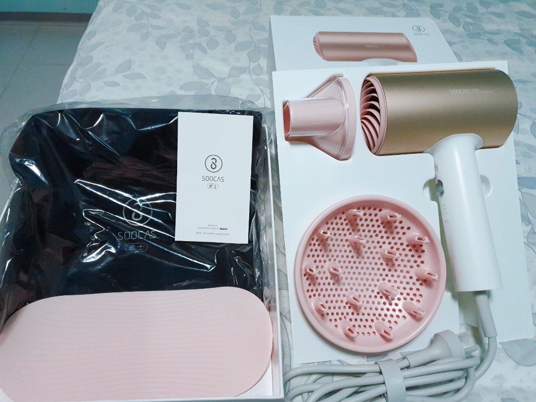 SOOCAS H5 Anion Hair Dryer, Beauty & Personal Care, Hair on Carousell