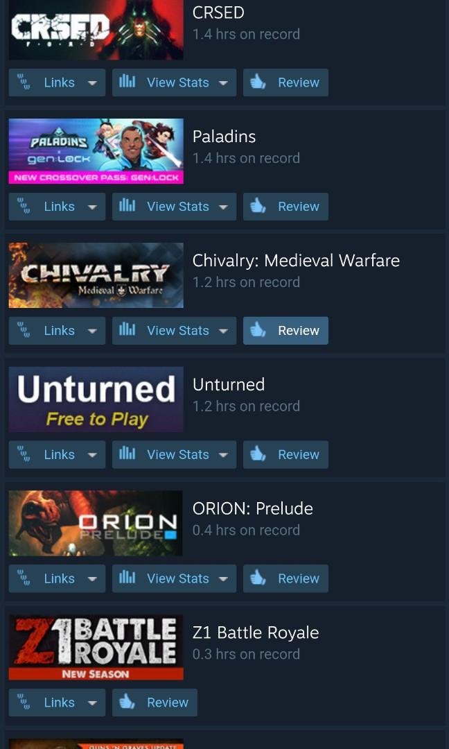 STEAM ACCOUNT FOR SALE (Category: Others) located in Las Pinas. Submitted by odatuharon (Listing ID 1124115128, Image 3). Description: All games are already paid online access Purchased Game: Sea of Thieves Rust PUBG Power and Revolution 2020 Power and Revolution 2021 Chivalry: Medieval Warfare Injustice Gods among us Napoleon Total War Empire Total War Counter Strick: Global Offensive Sins of Solar Empire Insurgency Live Wallpaped Engine (Good f