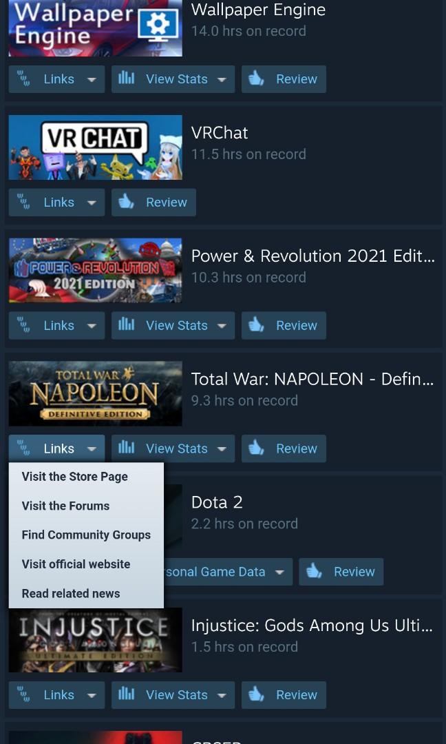 STEAM ACCOUNT FOR SALE (Category: Others) located in Las Pinas. Submitted by odatuharon (Listing ID 1124115128, Image 2). Description: All games are already paid online access Purchased Game: Sea of Thieves Rust PUBG Power and Revolution 2020 Power and Revolution 2021 Chivalry: Medieval Warfare Injustice Gods among us Napoleon Total War Empire Total War Counter Strick: Global Offensive Sins of Solar Empire Insurgency Live Wallpaped Engine (Good f
