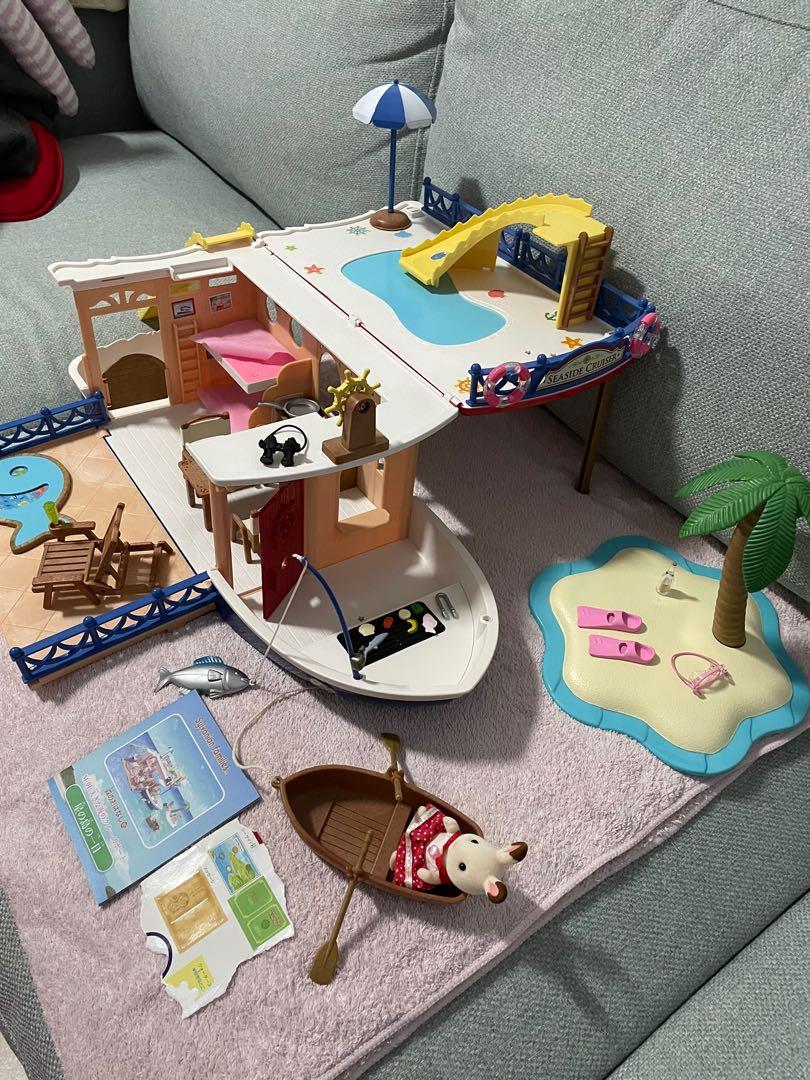 Sylvanian families seaside cruiser houseboat best sale value set