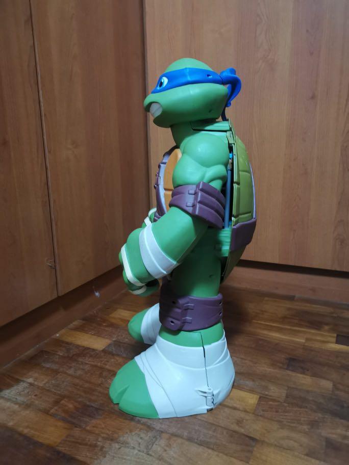 Turtle Tm Teenage Mutant Ninja Turtle TMNT 2 feet size Leonardo convertible to ...