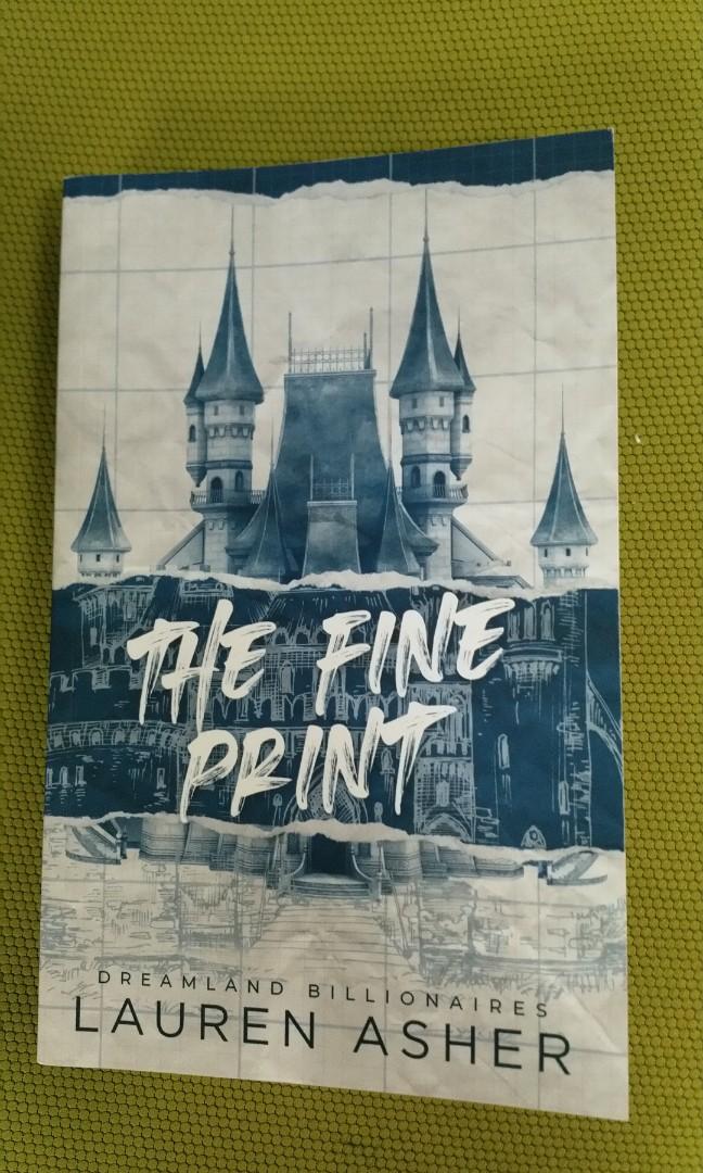 The Fine Print by Lauren Asher, Hobbies & Toys, Books & Magazines,  Storybooks on Carousell