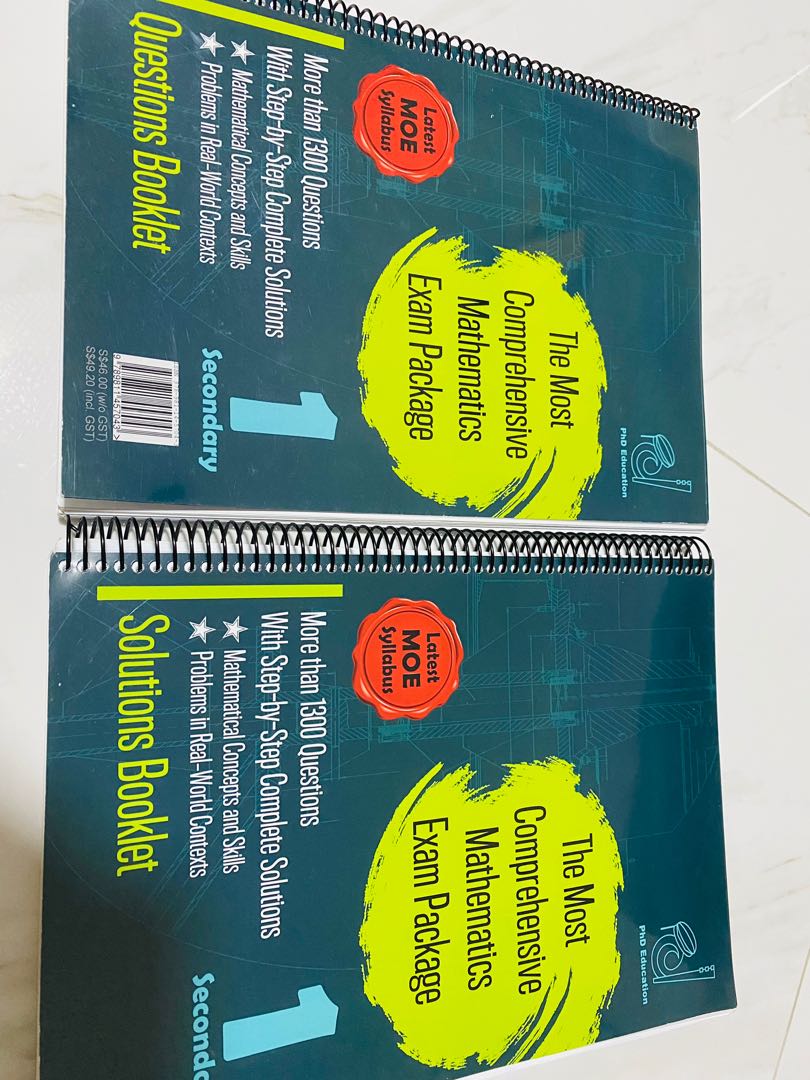 Comprehensive Math Text Book The Most Comprehensive Mathematics Exam package S1, Hobbies & Toys ...
