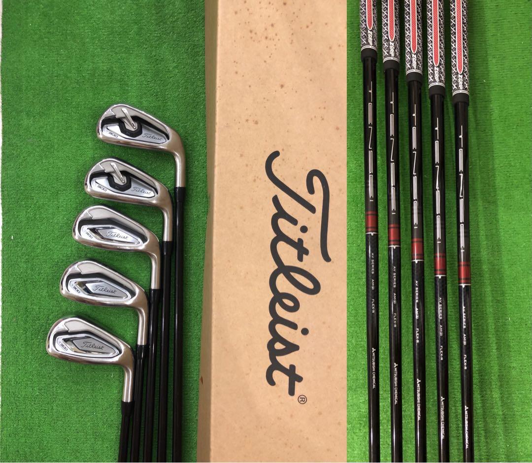 Titleist T300 (6-P) Irons (With Tensei AV RED Regular Flex Graphite Shafts)  [100% Authentic] (AP1 Golf Iron Set)