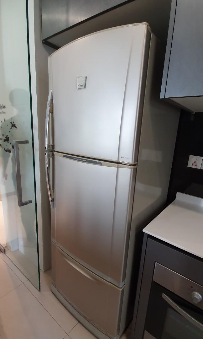 Toshiba hybrid plasma deodorizer and minus ion fridge