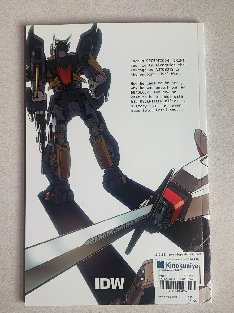 Transformers idw Drift tpb, Hobbies & Toys, Books & Magazines, Comics