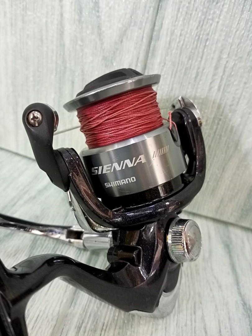 Used Shimano Sienna 2500FE Fishing Reel Made In Malaysia