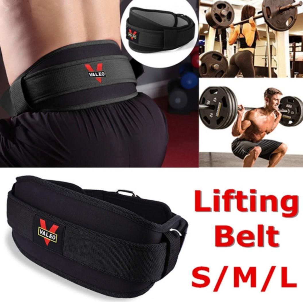 VALEO Adjustable Weight Lifting Belt Anti-slip Fitness Gym Belt With 