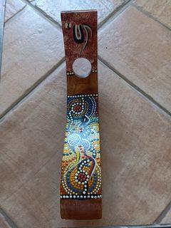 Aboriginal Hand-Made Valilo Wine Bottle Holder, Made in Australia
