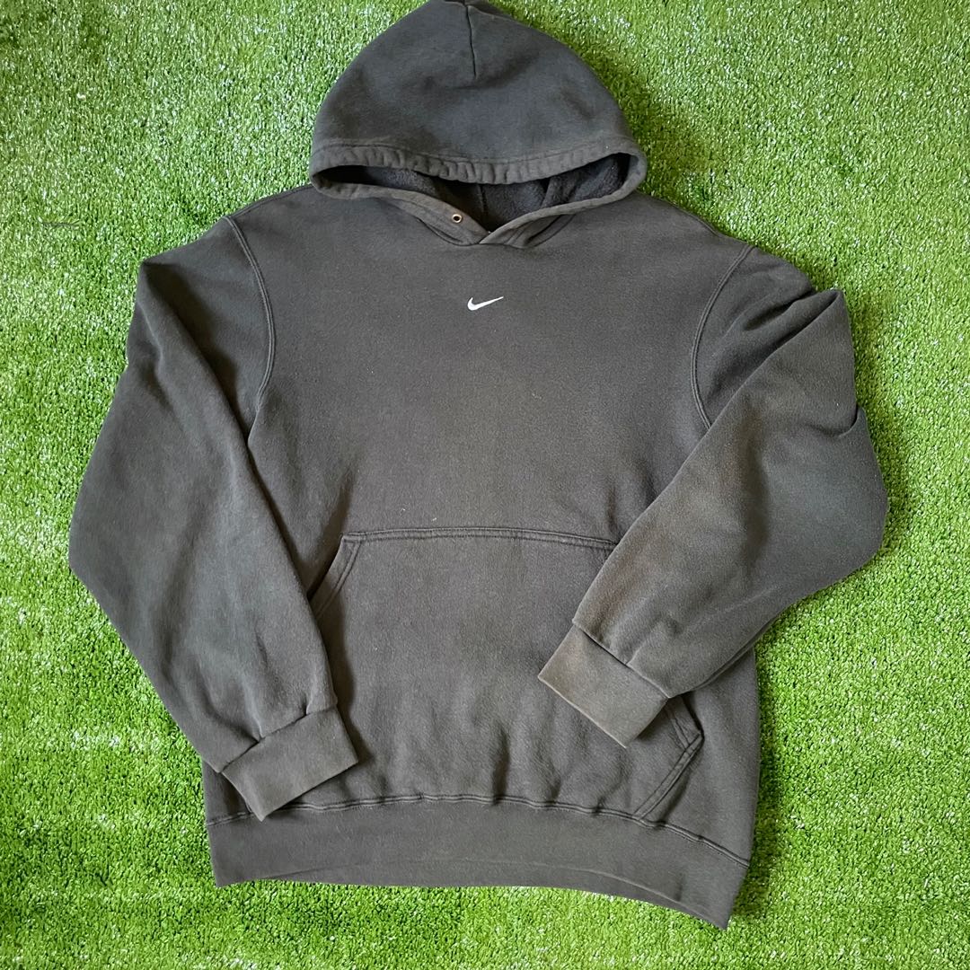 Vintage nike swoosh outlet hoodie