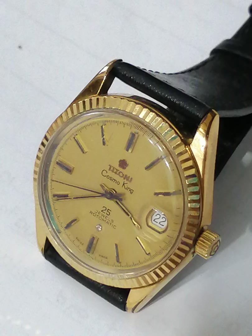 711 Titoni Cosmo King 707 380 Automatic 36mm Men s Fashion