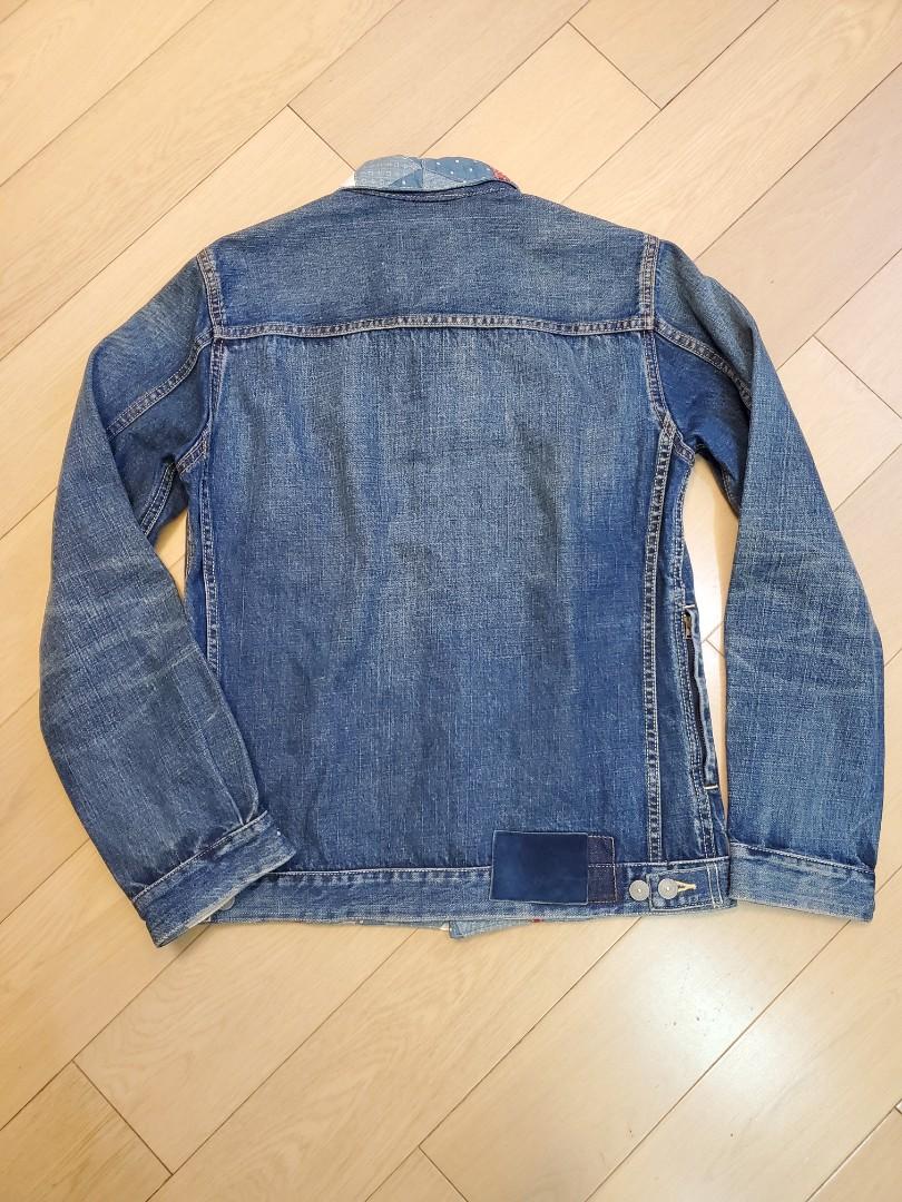 Visvim 101 JKT Damaged Geo Patchwork 2 14ss Denims Jacket 牛仔褸超