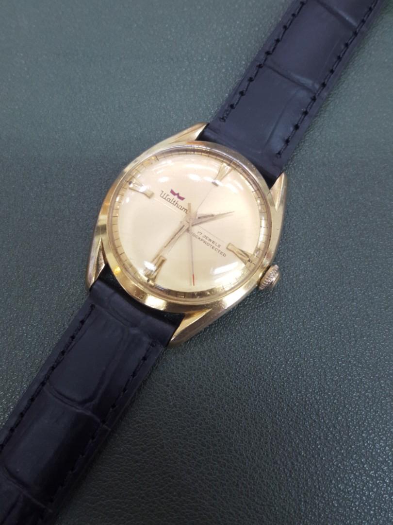 Waltham 17 Jewels Automatic Gold Colour oub jm2335 Luxury