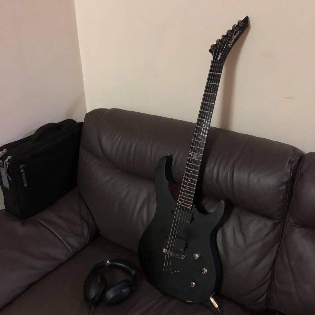 WASHBURN Parallaxe PXS10EC Electric Guitar (Category: Musical Instruments) located in Quezon City. Submitted by ruffrider013 (Listing ID 1124214948, Image 1). Description: WASHBURN Parallaxe PXS10EC Electric Guitar -H/H EMG 81/85 -Installed shadow killswitch sa tone knob by papis guitar - fully setup by papis guitar -no issues maliban sa dent paint chip of sa dulo, check pics. - ang bigat ng tunog walwalan agad - plug and play dka na magpapa set 