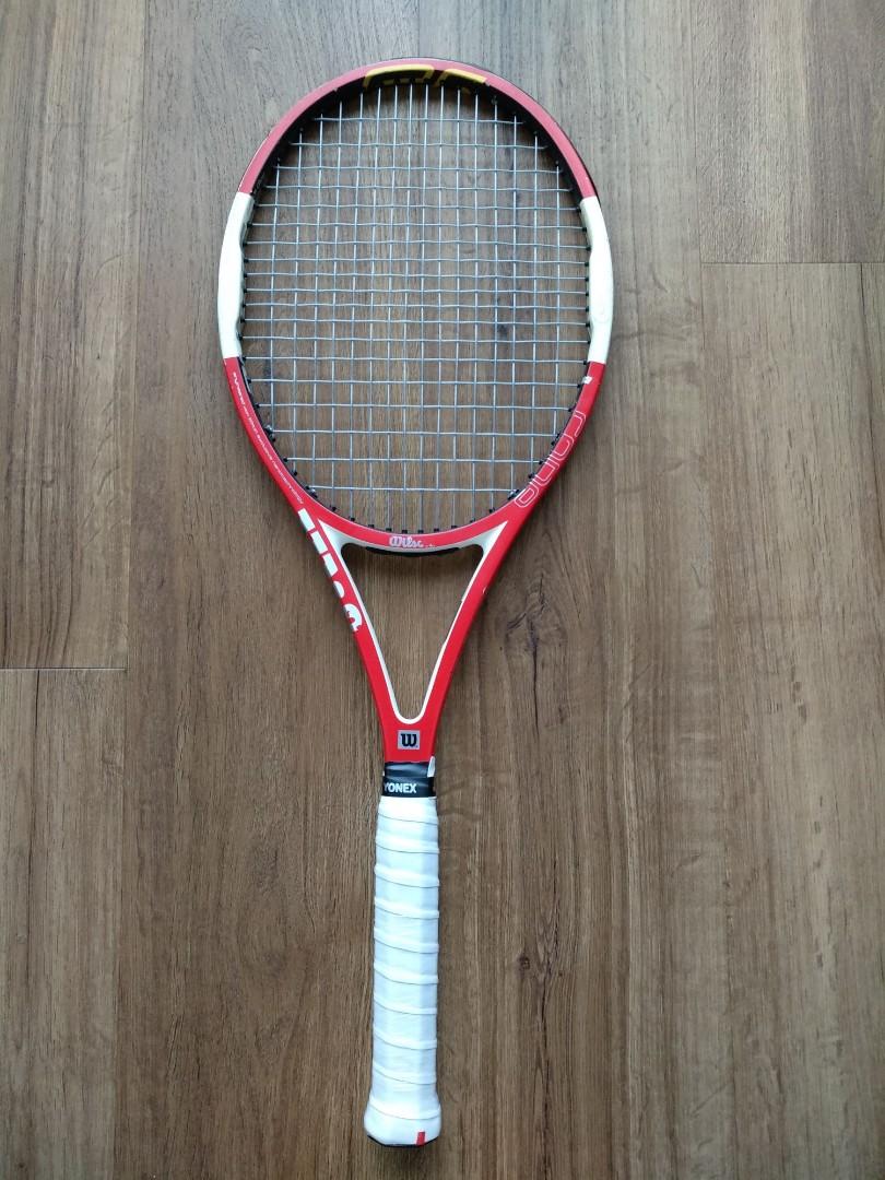 Wilson Ncode Six-One Tour Tennis Racket, Sports Equipment, Sports ...