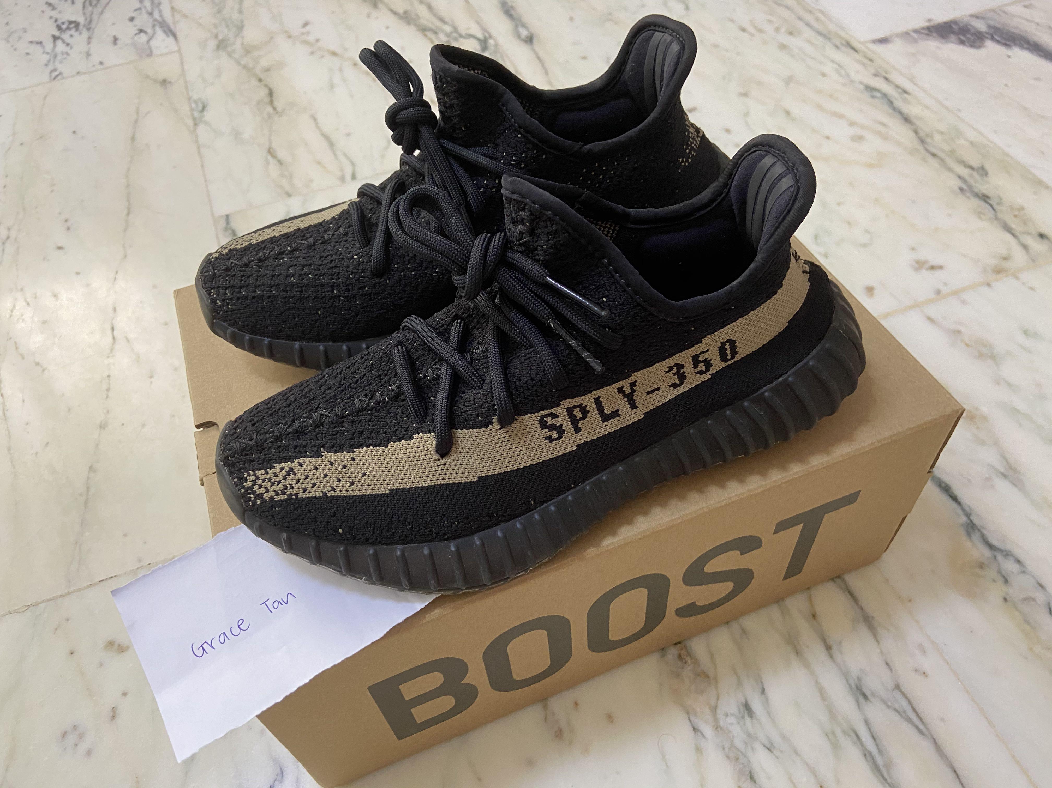 Adidas yeezy boost 350 new arrivals v2 core black green