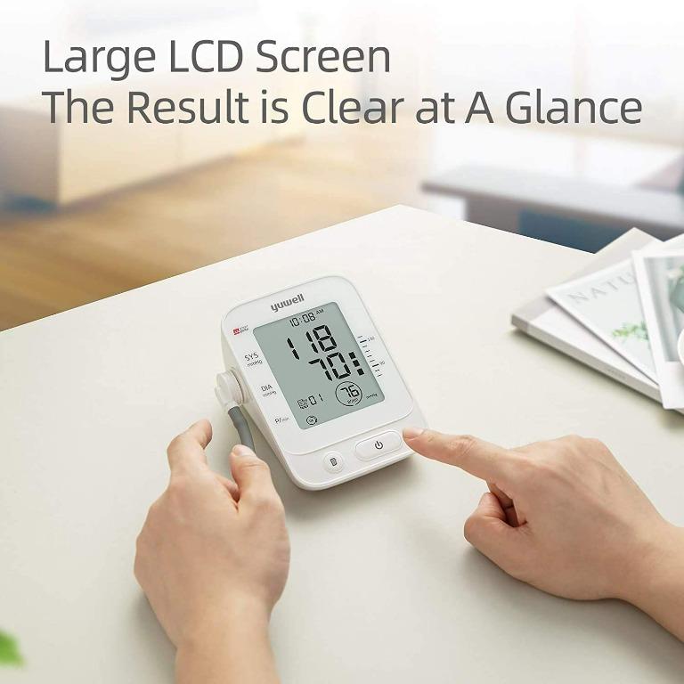 yuwell Blood Pressure Monitor, Wide Range Upper Arm Cuff, Digital BP
