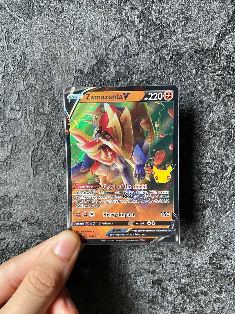 Zamazenta V - Celebrations Pokémon card 018/025