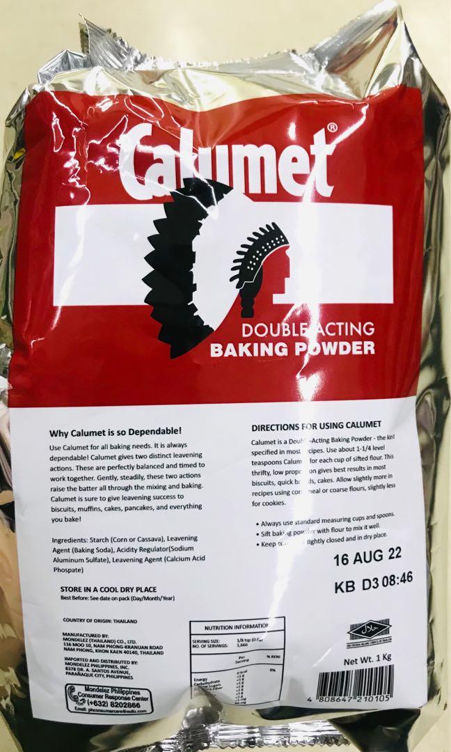 1 Kg Calumet DoubleActing Baking Powder, Food & Drinks, Homemade Bakes