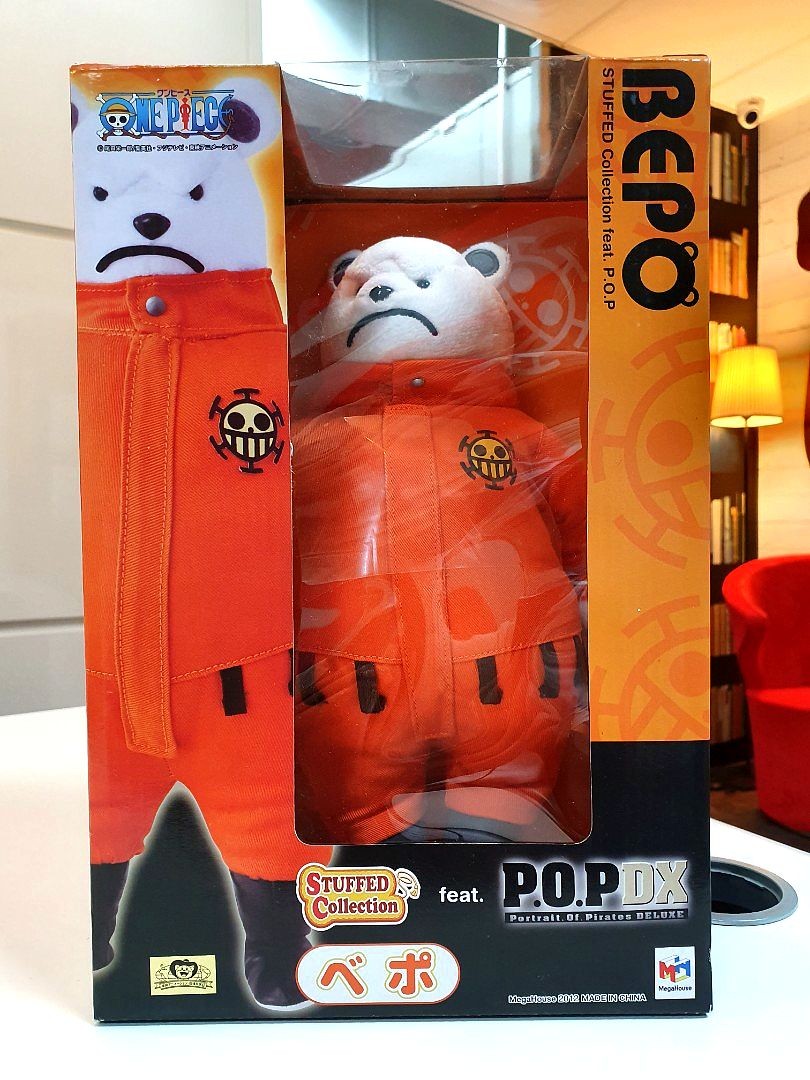 MegaHouse - メガハウス　STUFFEDcollection feat.P・O・P DX ベポ 未開封 メガハウス ONE PIECE STUFFED Collection feat. P.O.P