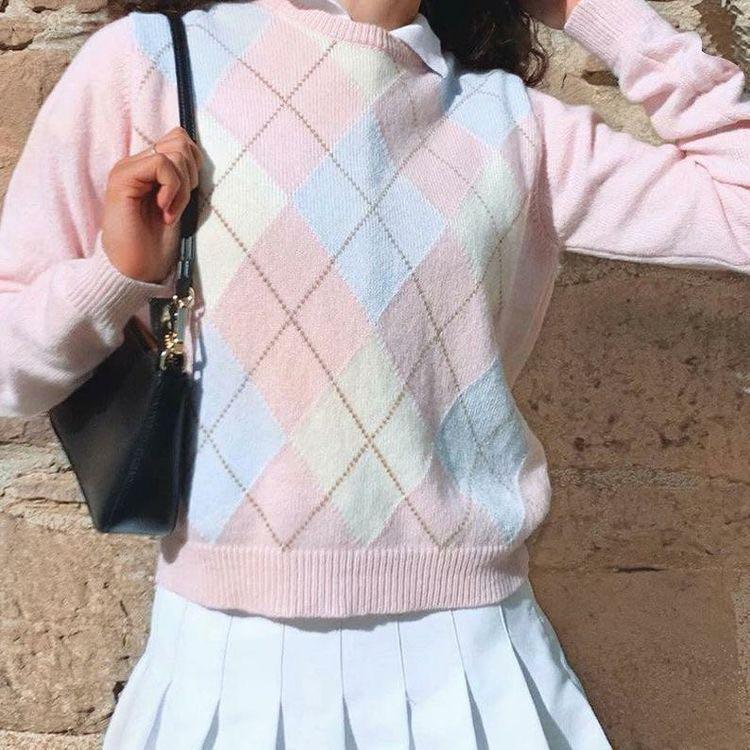 Pink brandy melville sweater sale