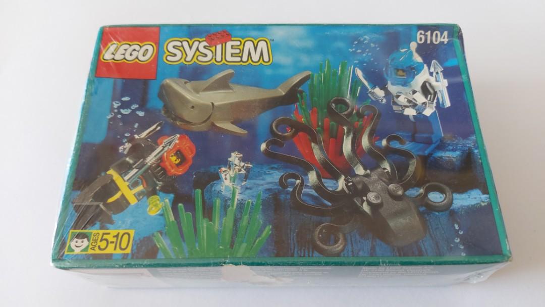 全新未開盒Lego 6104 Aquacessories Sysiem Aquazone 潛水系列(1996年