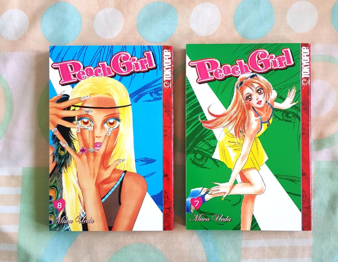 [SET] OFFICIAL Tokyopop PEACH GIRL Manga Volume 7 & 8 by Miwa Ueda set