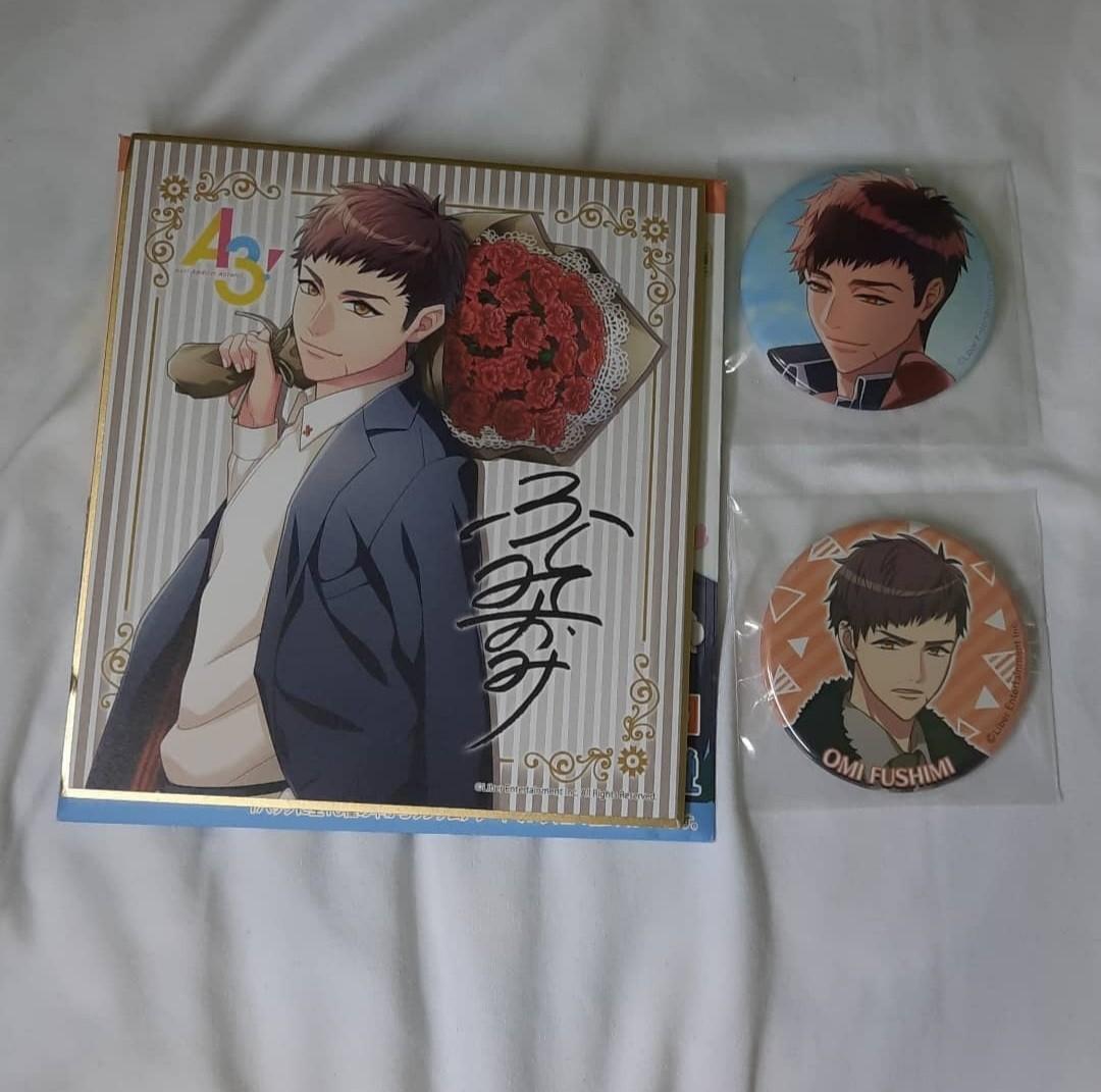 A3 滿開劇團mankai Company 伏見臣色紙襟 其他 其他 Carousell