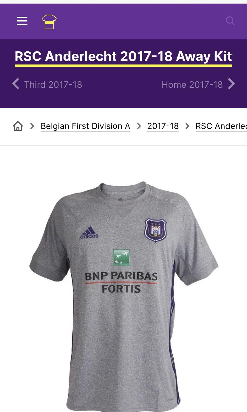 RSC Anderlecht 2018/19 adidas Home Kit - FOOTBALL FASHION