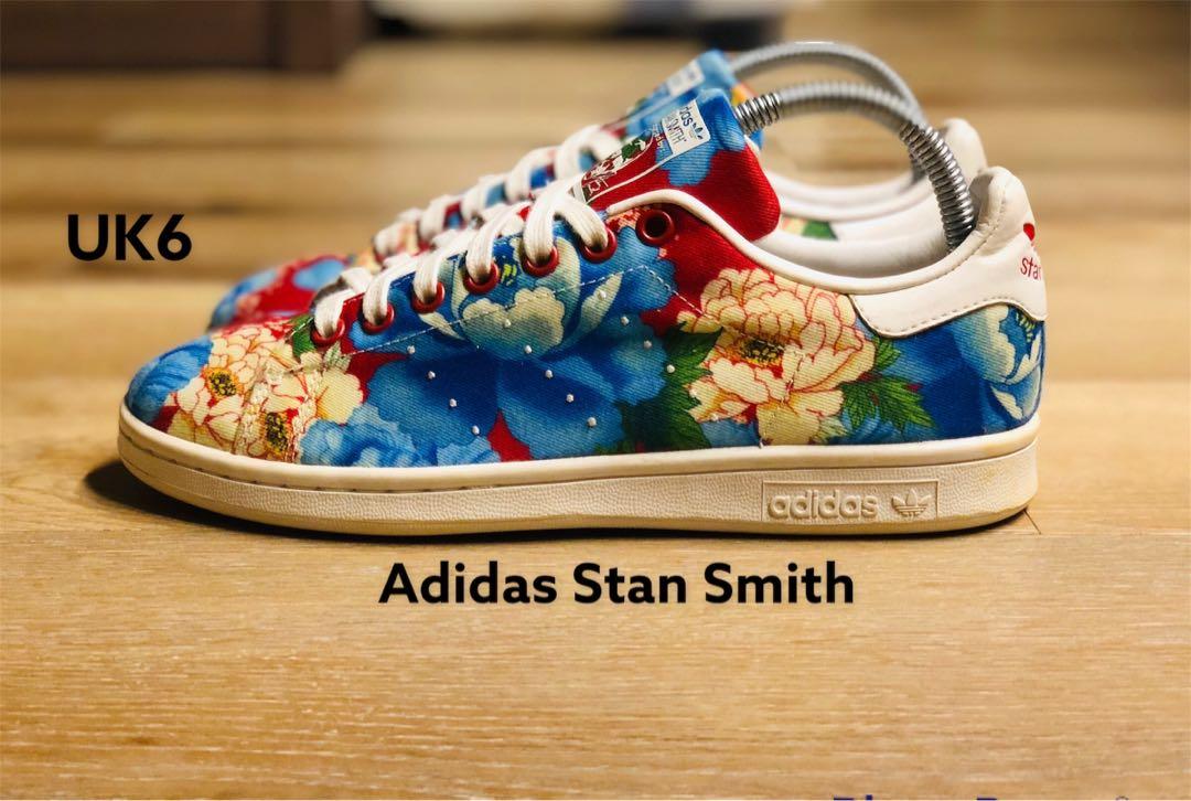 Adidas Stan Smith Floral Original Men s Fashion Footwear