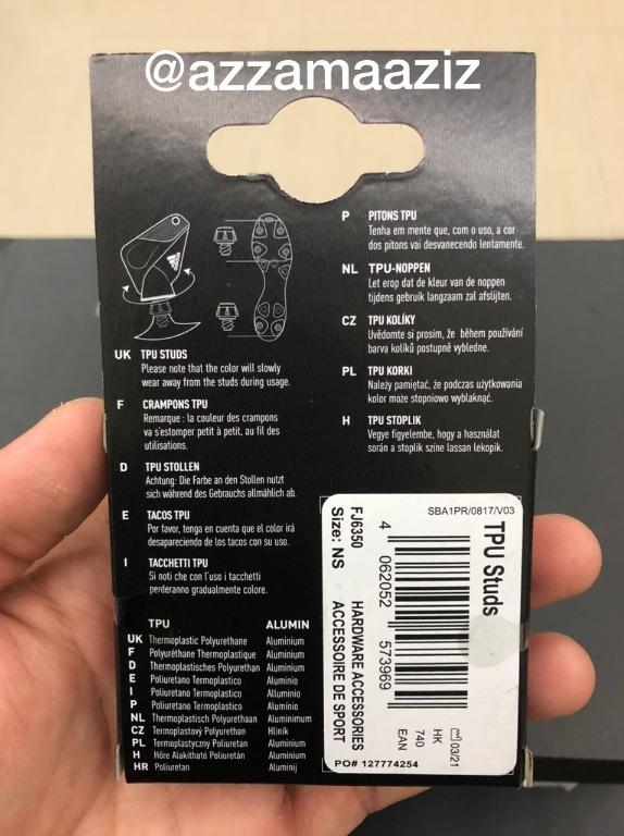 Crampons adidas tpu studs deals