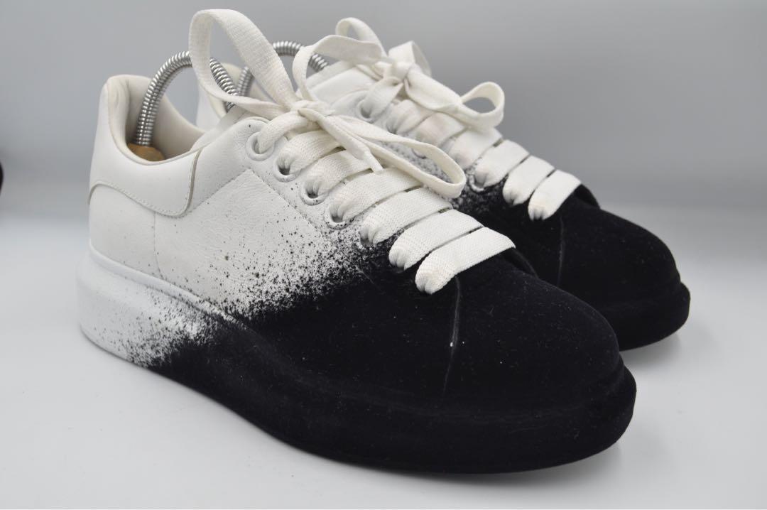 Alexander mcqueen sale spray paint sneakers