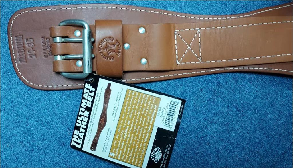 Altus Altus Classic Leather Lifting Belt