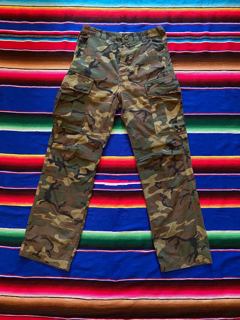 Army cargo pants, Men's Fashion, Tops & Sets, Formal Shirts on Carousell