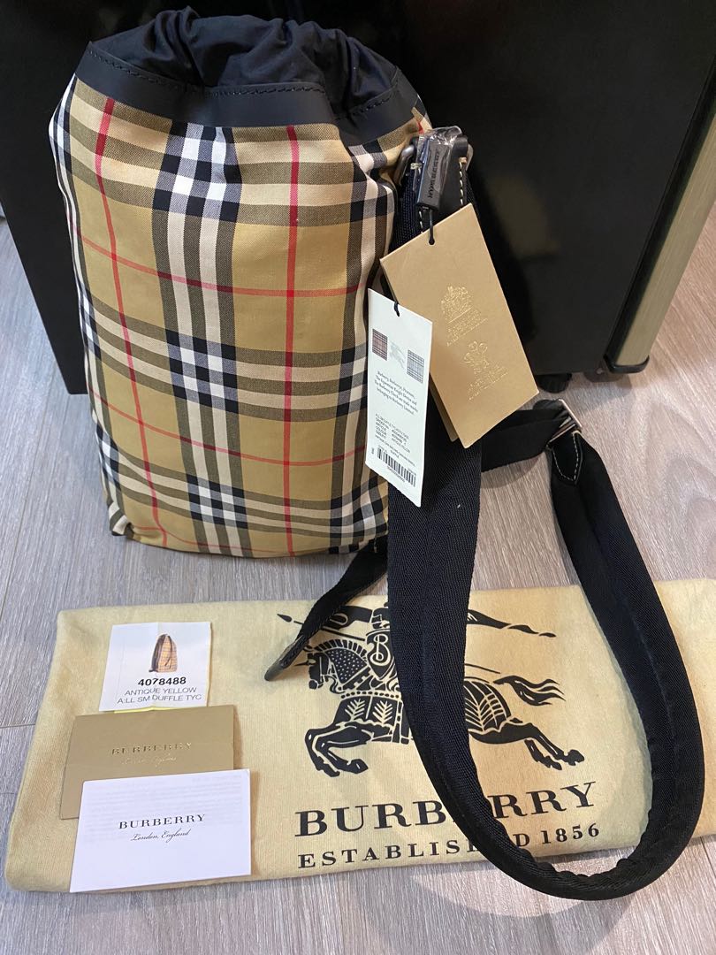 Authentic Burberry Small Duffle Bag