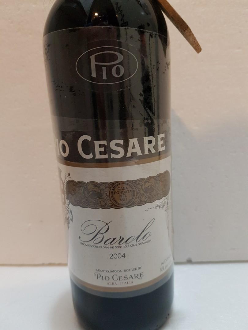 Barolo Pio Cesare 2004 意大利, 嘢食& 嘢飲, 酒精飲料- Carousell