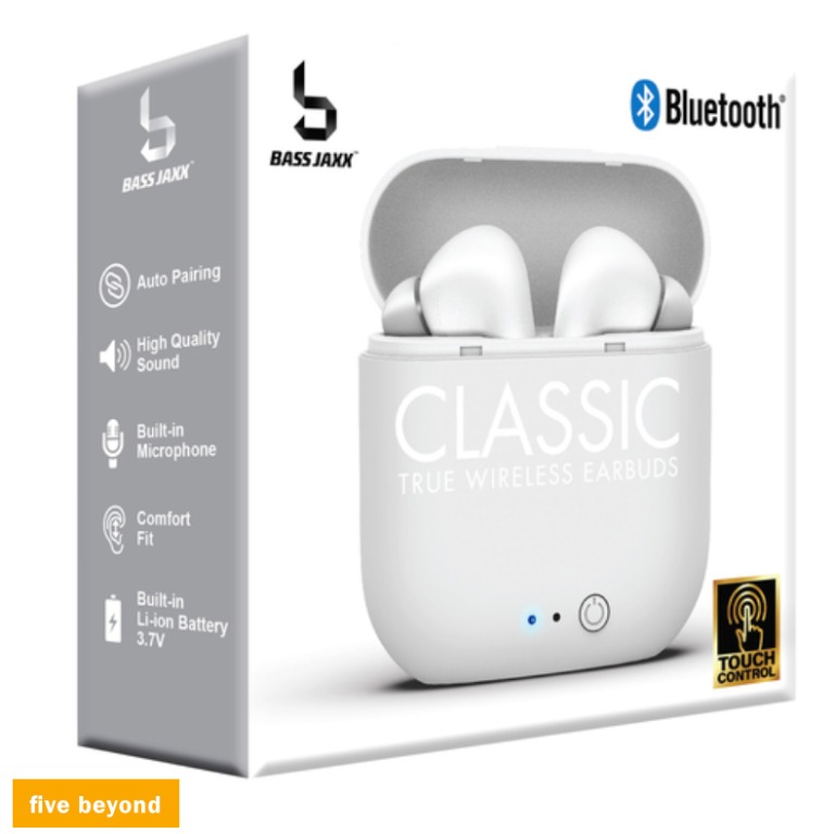 Bass jaxx power new arrivals true wireless earbuds
