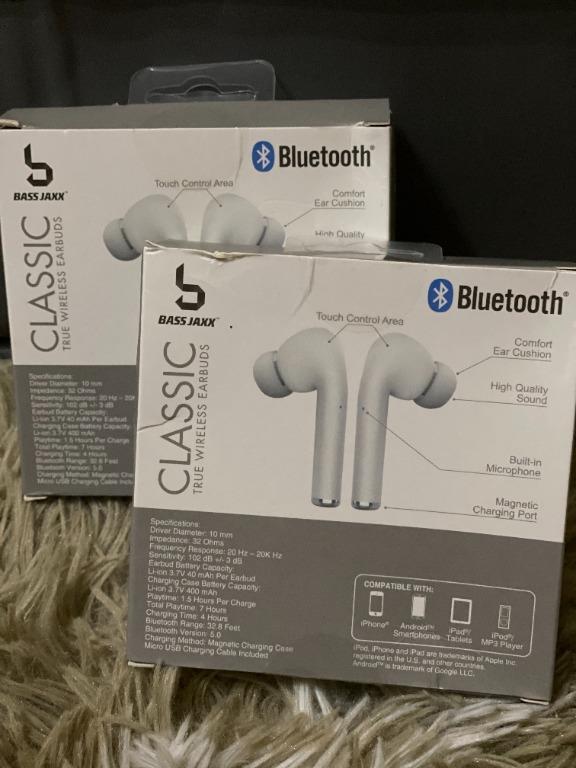 Bass jaxx voice hotsell wireless earbuds
