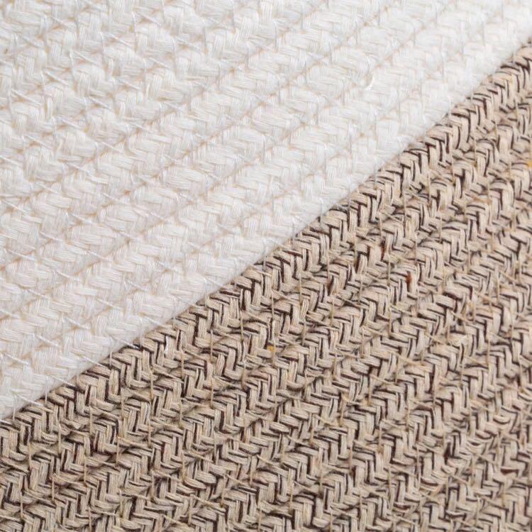 Big woven cloth basket / big organizer (Category: Storage Boxes & Baskets) located in Manila. Submitted by ar_things (Listing ID 1124506711, Image 3). Description: Why not an extra large storage! 🧺 Environmentally Protective Material: Our cotton rope storage basket is made of environmentally protective, chemical-free cotton. Very suitable for holding baby toys, baby clothes, pillows, blankets. This is a very convenient and practical laundry bask