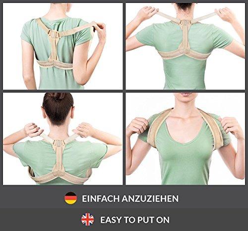 modetro sports back posture - Medium