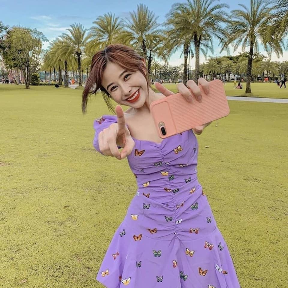 BNIB Purple butterfly dress