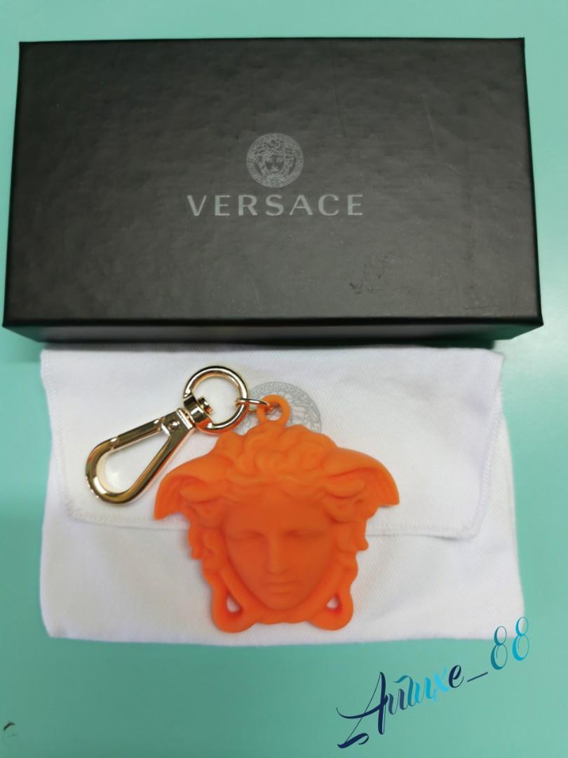 Versace medusa keyring hot sale