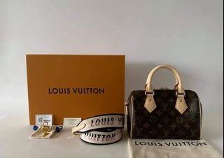 Authenticated Used Louis Vuitton Monogram Pumpkin x YK Speedy Bandouliere  20 Yayoi Kusama M46469 Handbag 