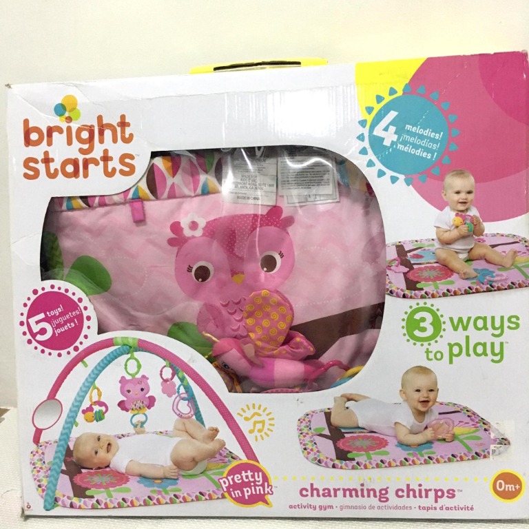 Bright starts charming sale chirps activity gym
