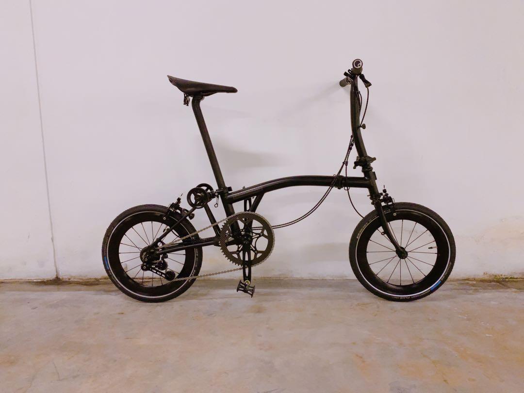 Brompton S3L Black Edition Superlight
