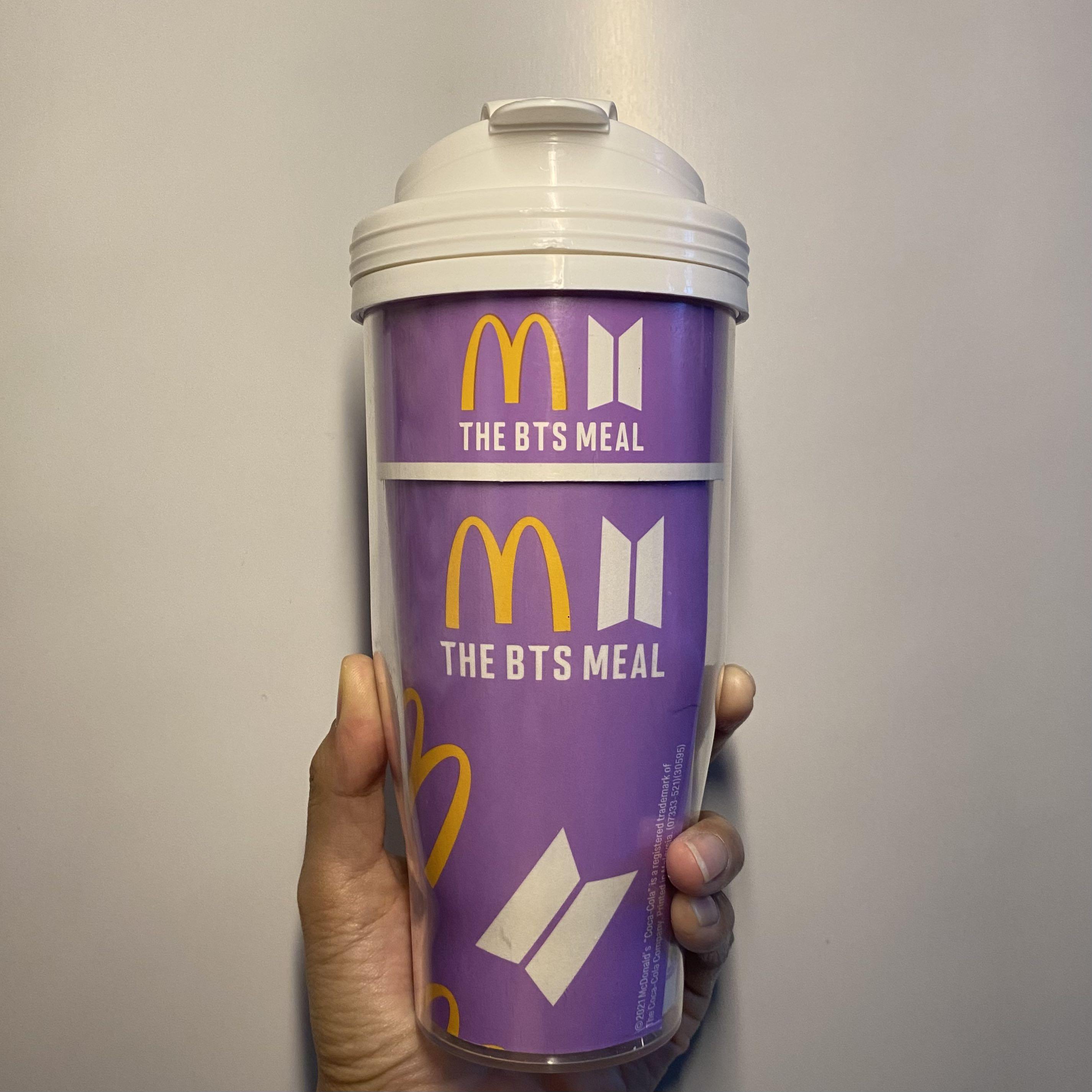 BTS x McDonald's BTS MEAL Drink Cup Medium Size (426 ml) from Canada