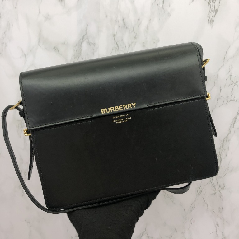 Burberry grace clearance leather shoulder bag
