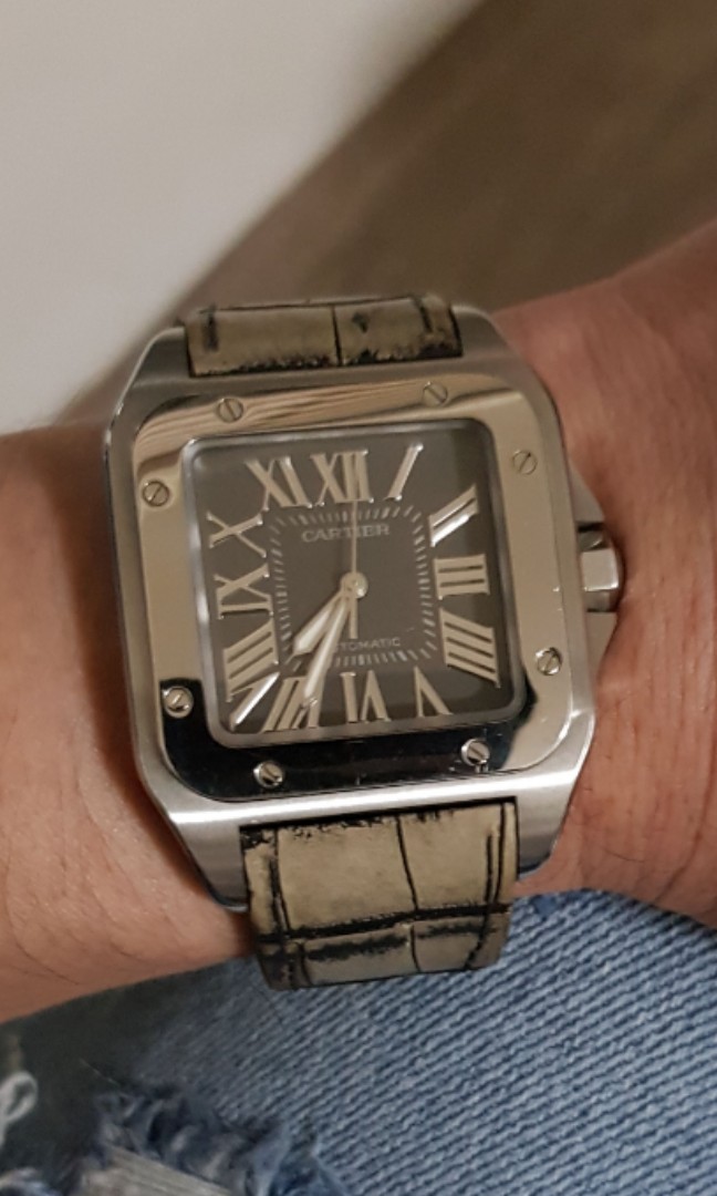 Rare Cartier Santos 100 XL Kings Road Limited Edition