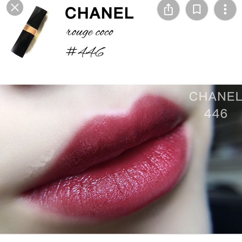 Chanel Lipstick 446, Beauty & Personal Care, Face, Makeup On Carousell